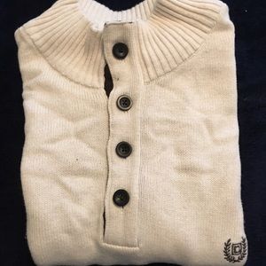 Chaps 1/2 Button Sweater